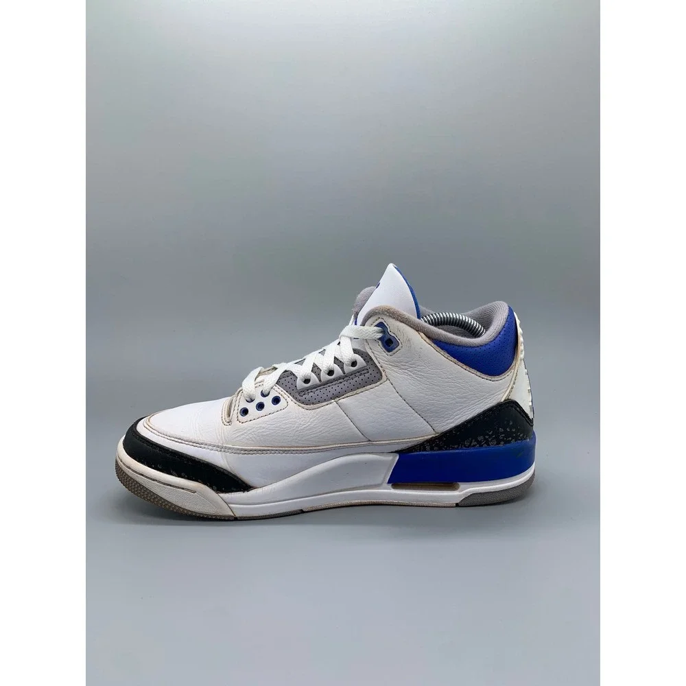 Jordan 3‎ Retro Racer Blue Basketball Shoes CT8532-145 Men's Sz 10.5